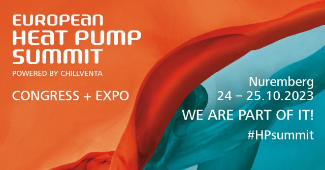 Join us at the European Heat Pump Summit