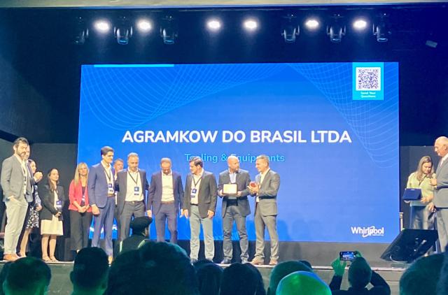 AGRAMKOW was honored at Whirlpool's Latin America Supplier Conference